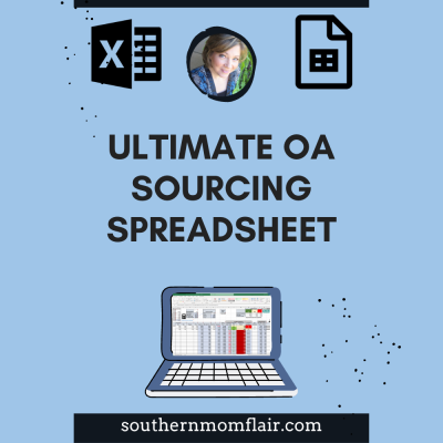 Ultimate OA Sourcing Spreadsheet excel
